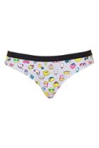 Topshop Printed Mini Knickers By Smiley World