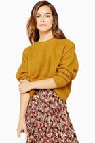 Topshop Petite Super Soft Pointelle Knitted Sweater