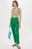 Topshop Green Mom Jeans