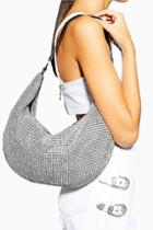 Topshop Saskia Diamante Slouch Bag