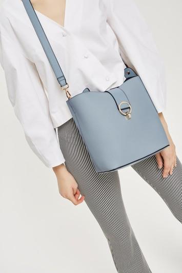 Topshop Shiv Circle Ring Bucket Bag