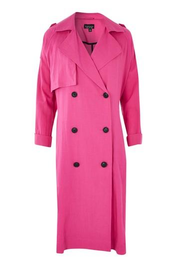 Topshop Washed Trench Coat