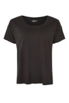 Topshop Washed Scoop Neck T-shirt