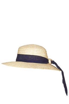 Topshop Wide Brim Boater Hat