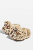 Topshop Sloth Slippers