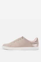 Topshop Catseye Satin Lace-up Trainers