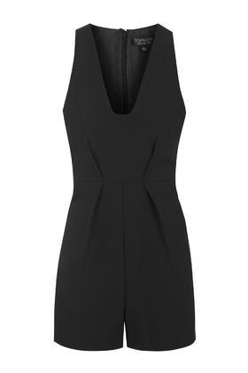Topshop Square Plunge Playsuit