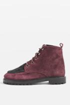 Topshop Kanyon Hiker Ankle Boots