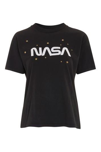 Topshop Nasa Star Studded T-shirt By Tee & Cake