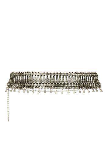 Topshop Chunky Metal Belt