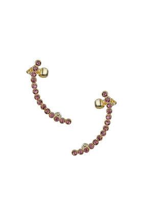 Topshop Stone Double Ear Cuff