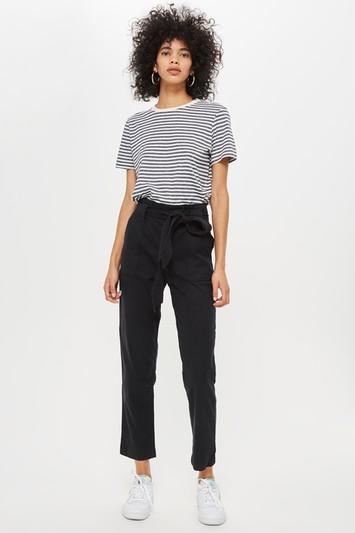 Topshop High Waist Utility Trousers