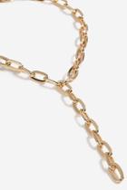 Topshop *chunky Chain Lariat Necklace
