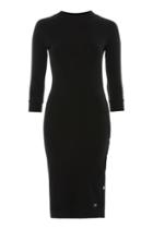 Topshop Popper Side Bodycon Dress By Sixth June