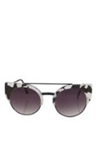 Topshop Carrey Browbar Clubmaster Sunglasses