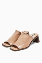 Topshop Ness Soft Leather Mules