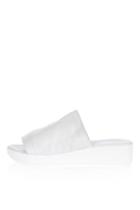 Topshop Woodie Leather Slides