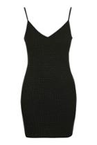 Topshop Stud Bodycon Dress