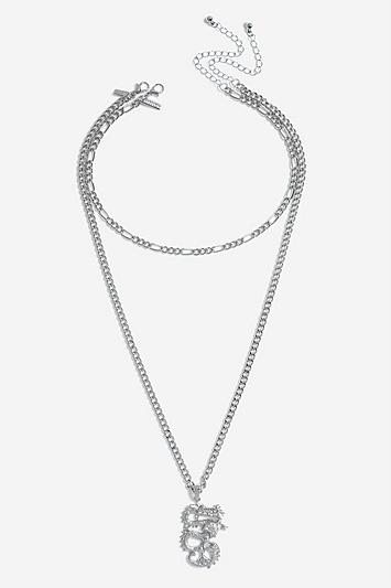 Topshop *dragon Multirow Choker