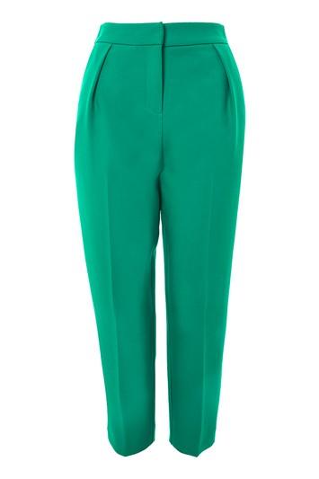 Topshop Petite Structured Clean Peg Trousers
