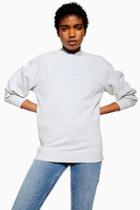 Topshop Grey Everyday Sweatshirt