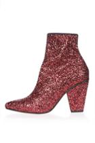 Topshop High Sequin Stretch Boots