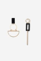 Topshop Mis-match Geometric Earrings
