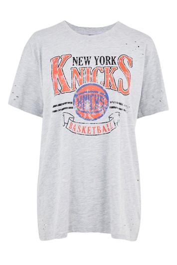 Topshop New York Knicks Nibble T-shirt By Unk X Topshop
