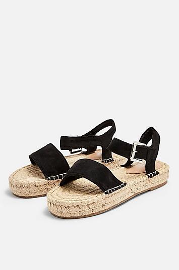 Topshop Dora Printed Espadrille Sandals