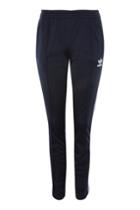Topshop Navy Blue Printed Trousers By Adidas Originals