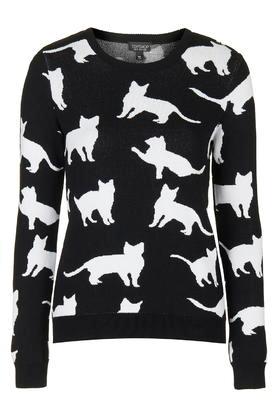 Topshop Cat Jumper