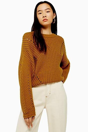 Topshop Recycled Knitted Jumper