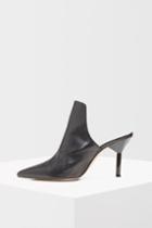 Topshop *premium Leather High-front Mules