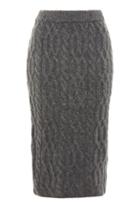 Topshop Super Soft Cable Skirt