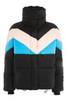 Topshop Colour Block Puffer Jacket