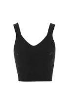 Topshop Clean Ribbed Crop Top