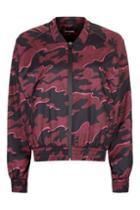 Topshop Camo Print Bomber By Ivy Park