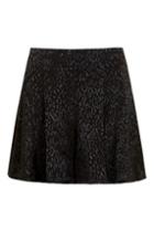 Topshop *animal Jacquard Flippy Short By Nobody's Child