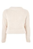 Topshop Boxy Cropped Jumper