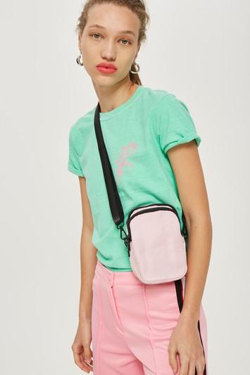 Topshop Storm Nylon Cross Body Pouch