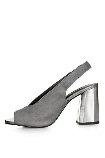 Topshop Roxy Facet Heel Sandals
