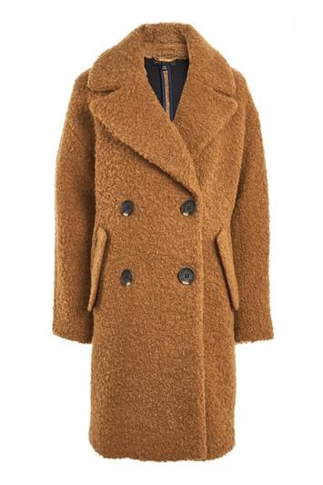 Topshop Alicia Boucle Slouch Coat