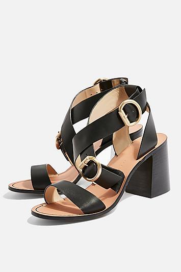 Topshop *wide Fit Buckle Sandals