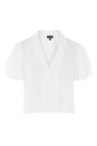 Topshop Angel Sleeve Dobby Shirt