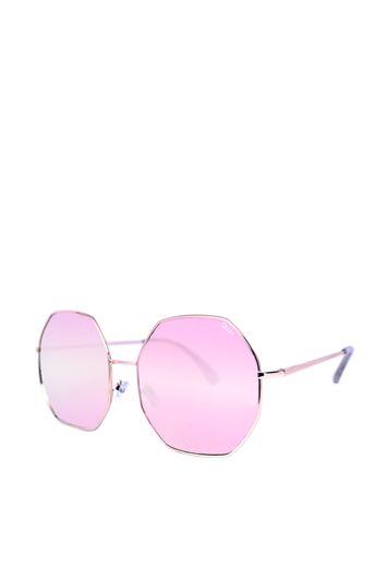 Topshop *kiss And Tell Rose Sunglasses By Quay