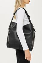 Topshop Hailee Zip Hobo Bag
