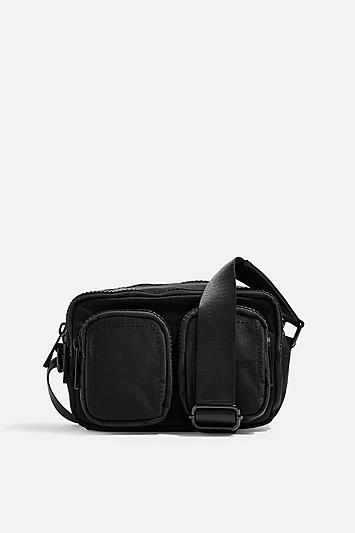 Topshop Stan Black Shoulder Bag
