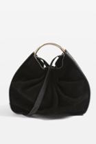 Topshop Leather Zena Bucket Bag