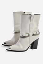 Topshop Hince Chain Ankle Boots