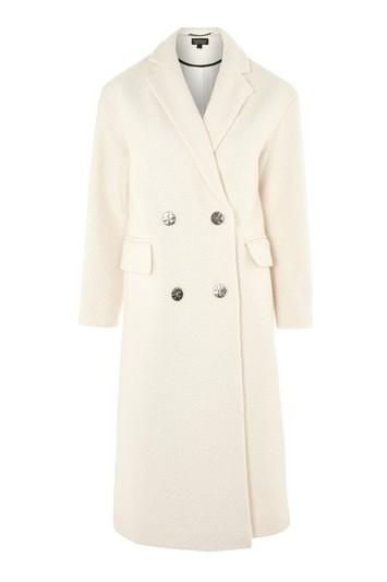 Topshop Premium Oversized Texture Coat